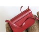 Goya bag in silk calfskin Wine High