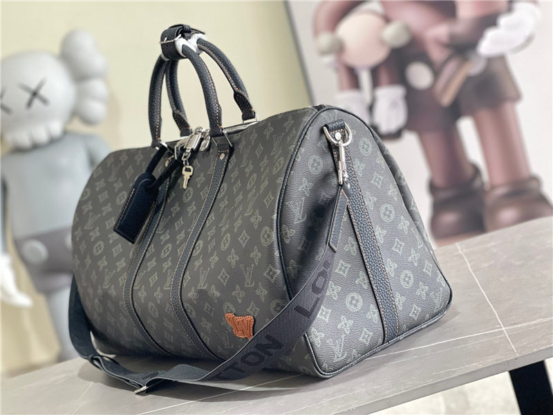 Louis Vuitton Keepall Bandoulière 50 Monogram coated canvas M46334 High