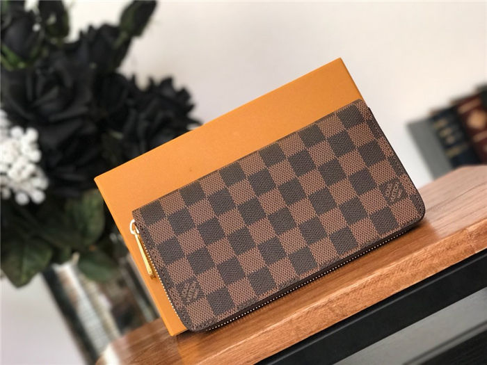 Louis Vuitton ZIPPY WALLET Damier  Ebene High