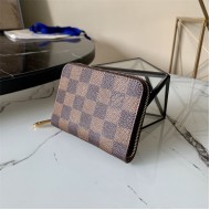 Louis Vuitton Zippy Coin Purse Damier Ebene N60213 High