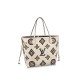 Louis Vuitton NEVERFULL MM Monogram coated canvas M45819 Cream High