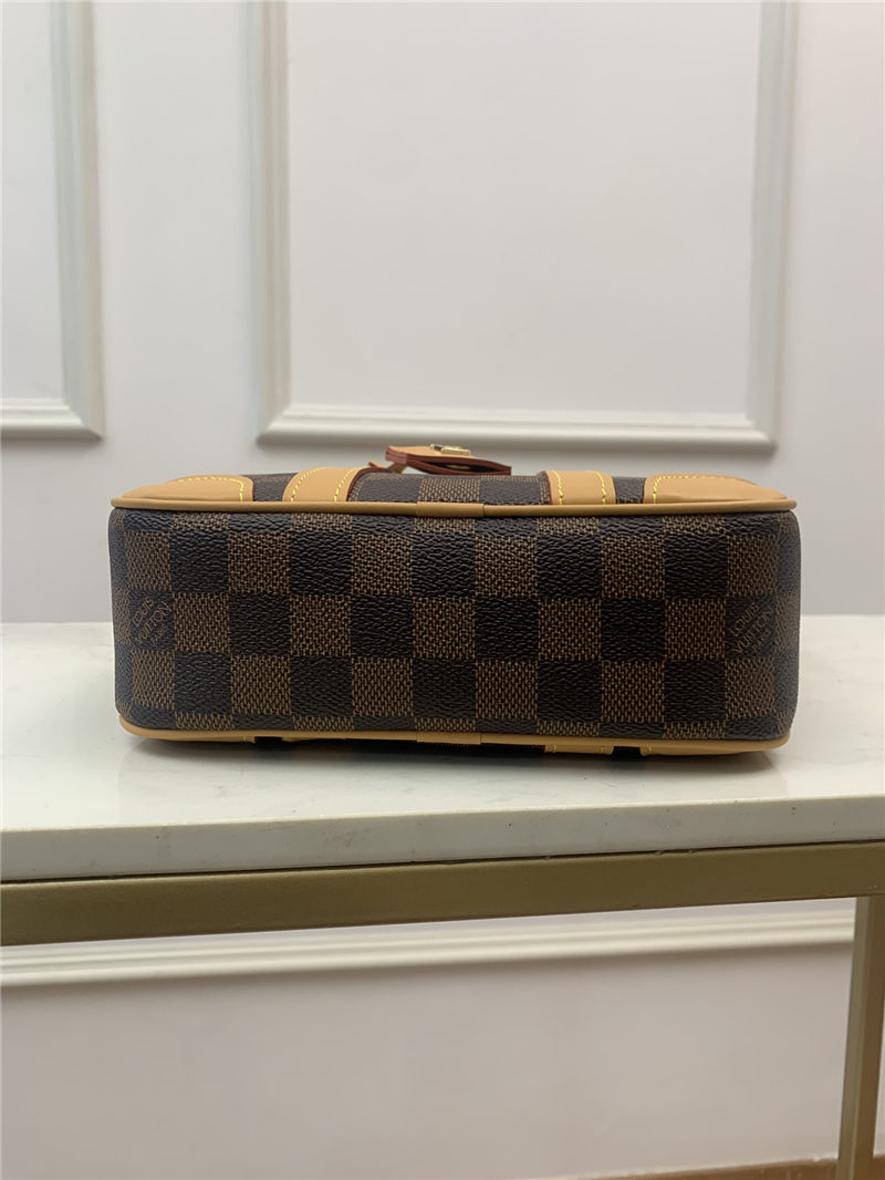 Louis Vuitton VALISETTE SOUPLE BB Damier Ebene N50065 Natural High