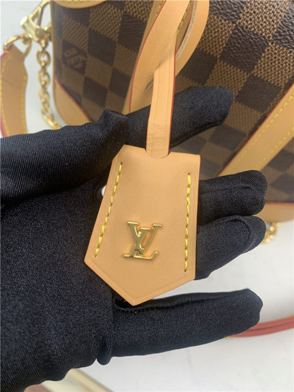 Louis Vuitton VALISETTE SOUPLE BB Damier Ebene N50065 Natural High