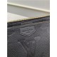 Louis Vuitton MULTI POCHETTE ACCESSOIRES Embossed supple grained cowhide leather M80339 Black High