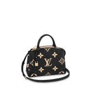 Louis Vuitton PETIT PALAIS Monogram Empreinte M58913 Black/Beige High