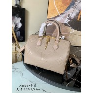 Louis Vuitton Speedy Bandouliere 25 Monogram Empreinte M58947 Taupe High