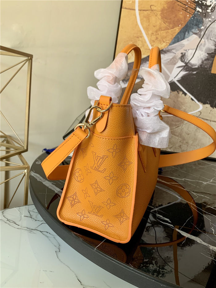 Louis Vuitton ON MY SIDE PM Calf leather Summer Gold Orange M57730 High