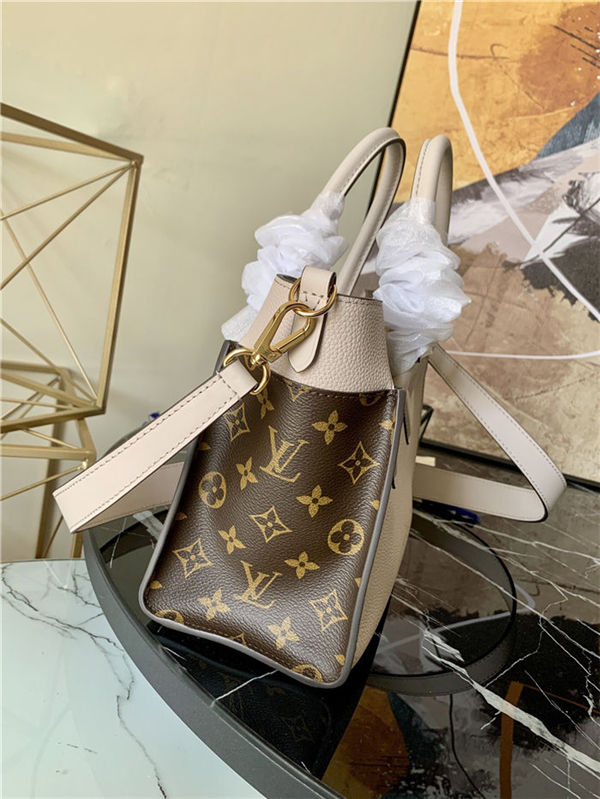 Louis Vuitton ON MY SIDE PM Calf leather Greige M57729 High