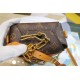 Louis Vuitton LOOP HOBO Monogram Empreinte embossed grained cowhide leather M46738 High