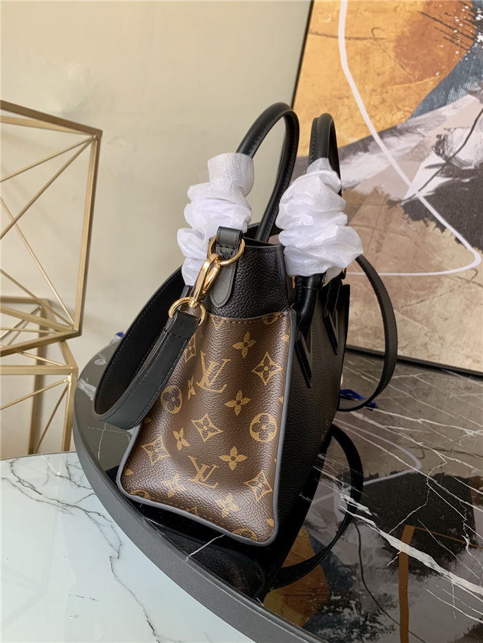 Louis Vuitton ON MY SIDE PM Calf leather Black M57728 High