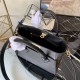 Louis Vuitton ON MY SIDE PM Calf leather Black M57728 High