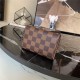 Louis Vuitton VICTORINE WALLET Damier Ebene N61700 Rose Ballerine Pink High