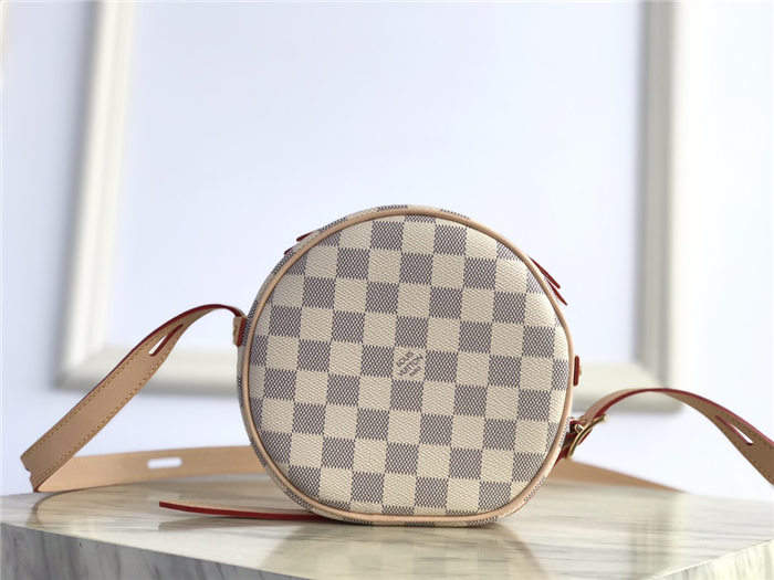 Louis Vuitton BOITE CHAPEAU SOUPLE PM Damier Azur N40333 High