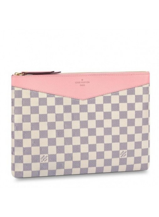 Louis Vuitton Daily Pouch Damier Azur N60260 High