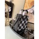 Louis Vuitton SAC PLAT XS Cowhide leather Black N60479 High