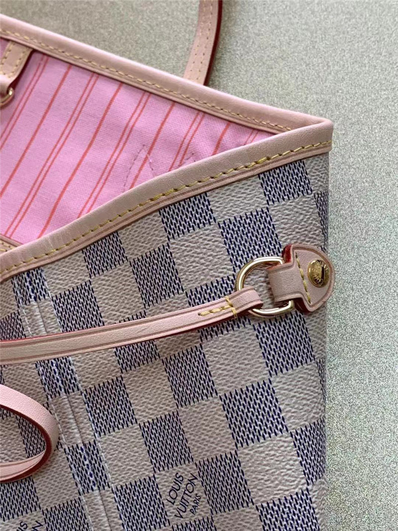 Louis Vuitton Neverfull GM Bag Damier Azur N41604 High