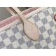 Louis Vuitton Neverfull MM Bag Damier Azur N41605 High