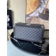 Louis Vuitton 8 WATCH CASE Damier Graphite N48194 Grey High