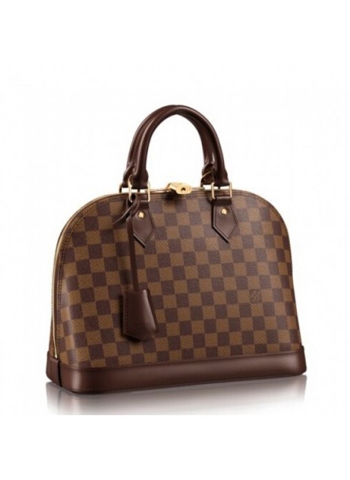 Louis Vuitton Alma PM Bag Damier Ebene N53151 High