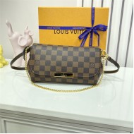 Louis Vuitton Favorite PM Bag Damier Ebene N41276 High