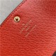 Louis Vuitton EMILIE Wallet Monogram Canvas Orange High