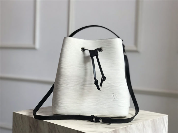 Louis Vuitton NéoNoé MM BAG EPI LEATHER WHITE M53371 High