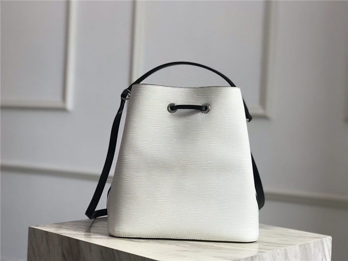 Louis Vuitton NéoNoé MM BAG EPI LEATHER WHITE M53371 High