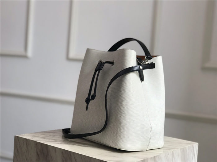 Louis Vuitton NéoNoé MM BAG EPI LEATHER WHITE M53371 High