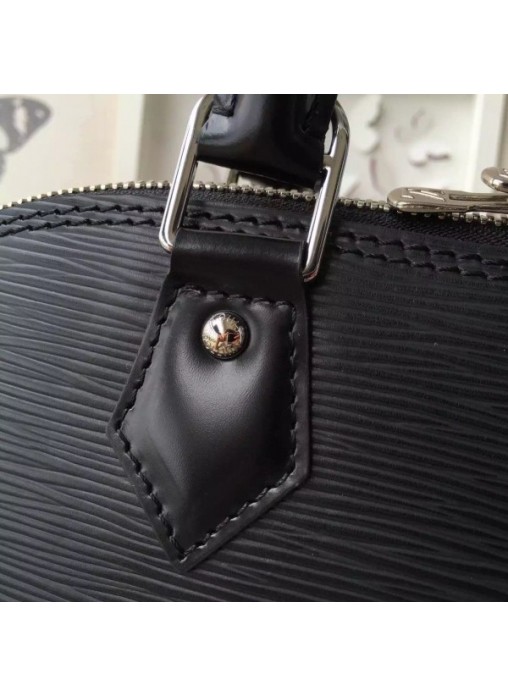 Louis Vuitton Alma PM Bag In Black Epi Leather M40302 High