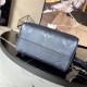 Louis Vuitton SPEEDY BANDOULIÈRE 20 Embossed grained cowhide leather M58953 Navy Nacre High