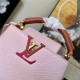 Louis Vuitton CAPUCINES MINI Taurillon Pink M59253 High