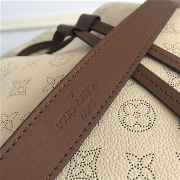 Louis Vuitton Girolata Bag Mahina Leather Cream High