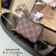 Louis Vuitton KEY HOLDER & COIN PURSE M58106 Damier Ebene High