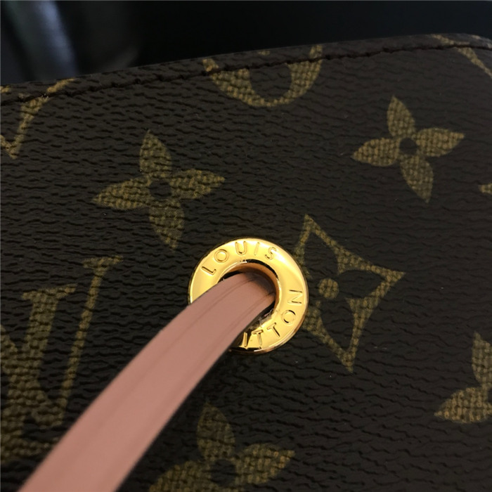 Louis Vuitton NéoNoé MM Bag Braided Handle Monogram Canvas  High