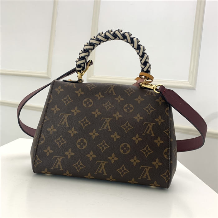 Louis Vuitton Cluny BB Braided Monogram M43982 High