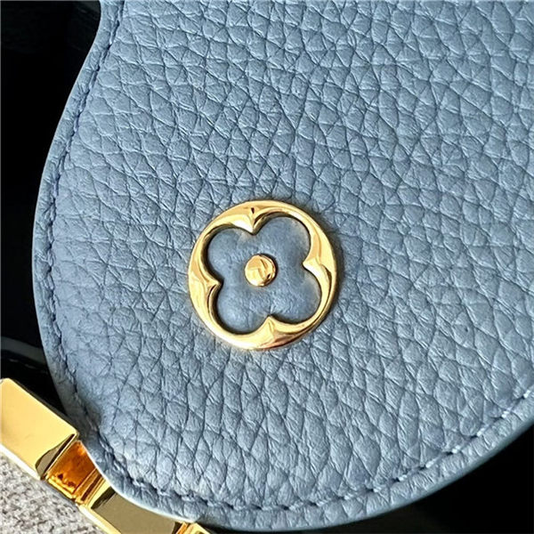 Louis Vuitton CAPUCINES BB Taurillon Blue M58694 High