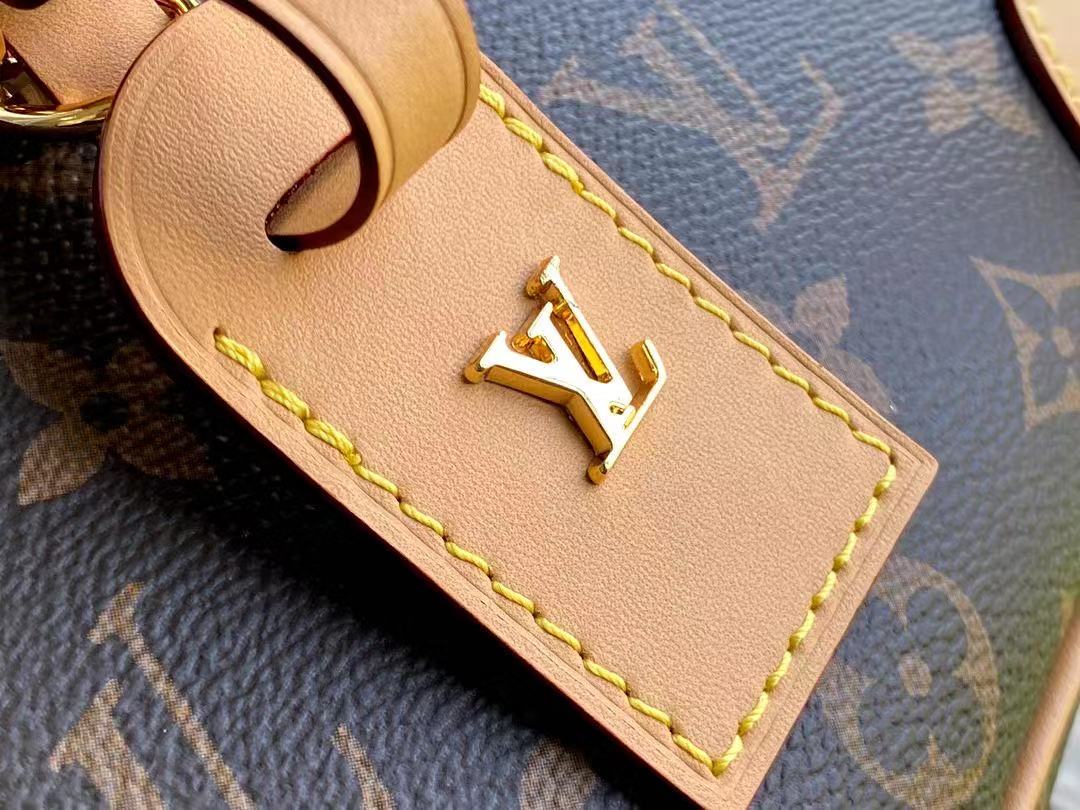 Louis Vuitton DEAUVILLE MINI Monogram Canvas High