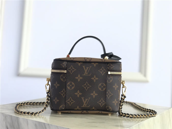 Louis Vuitton Vanity PM Bag Monogram Reverse M45165 High