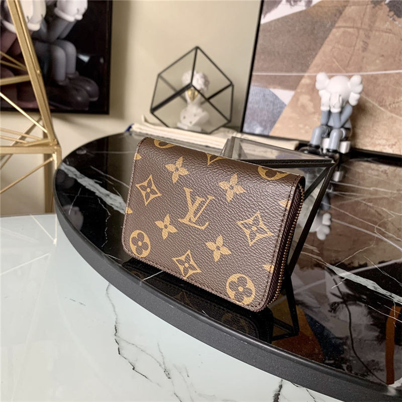 Louis Vuitton ZIPPY COIN PURSE Monogram coated canvas M80865 High