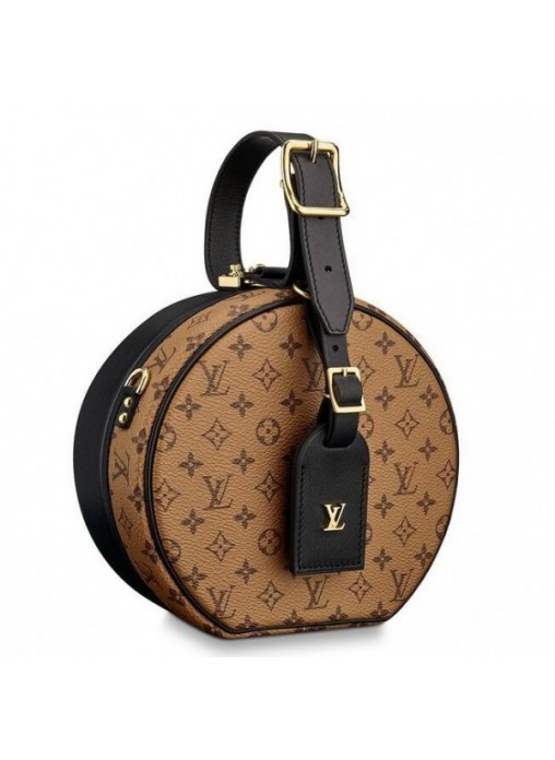 Louis Vuitton Petite Boite Chapeau Monogram Reverse M43510 High