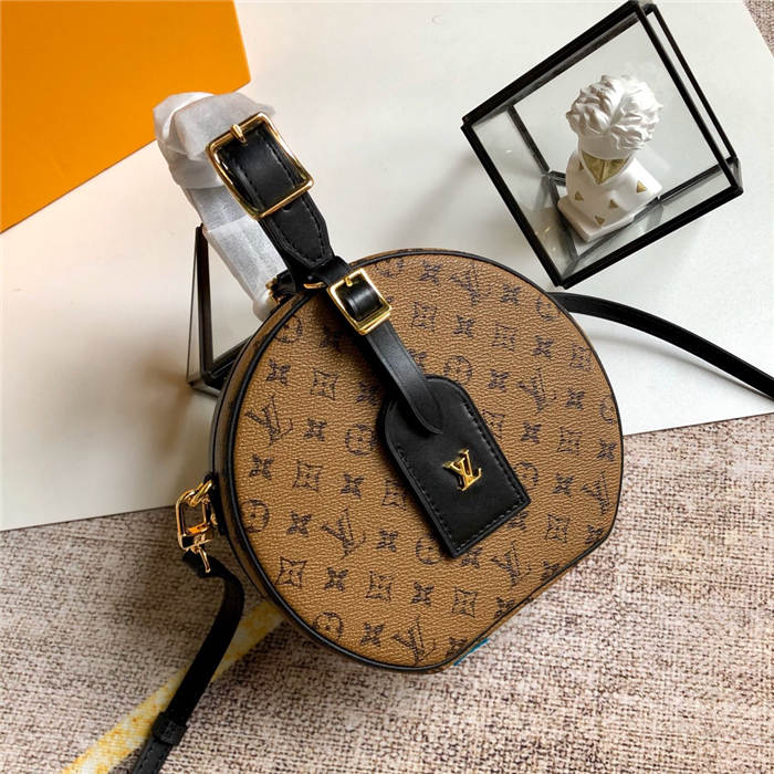 Louis Vuitton Petite Boite Chapeau Monogram Reverse M43510 High