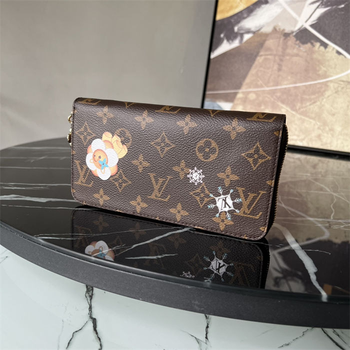 Louis Vuitton ZIPPY WALLET Monogram coated canvas M12223 High