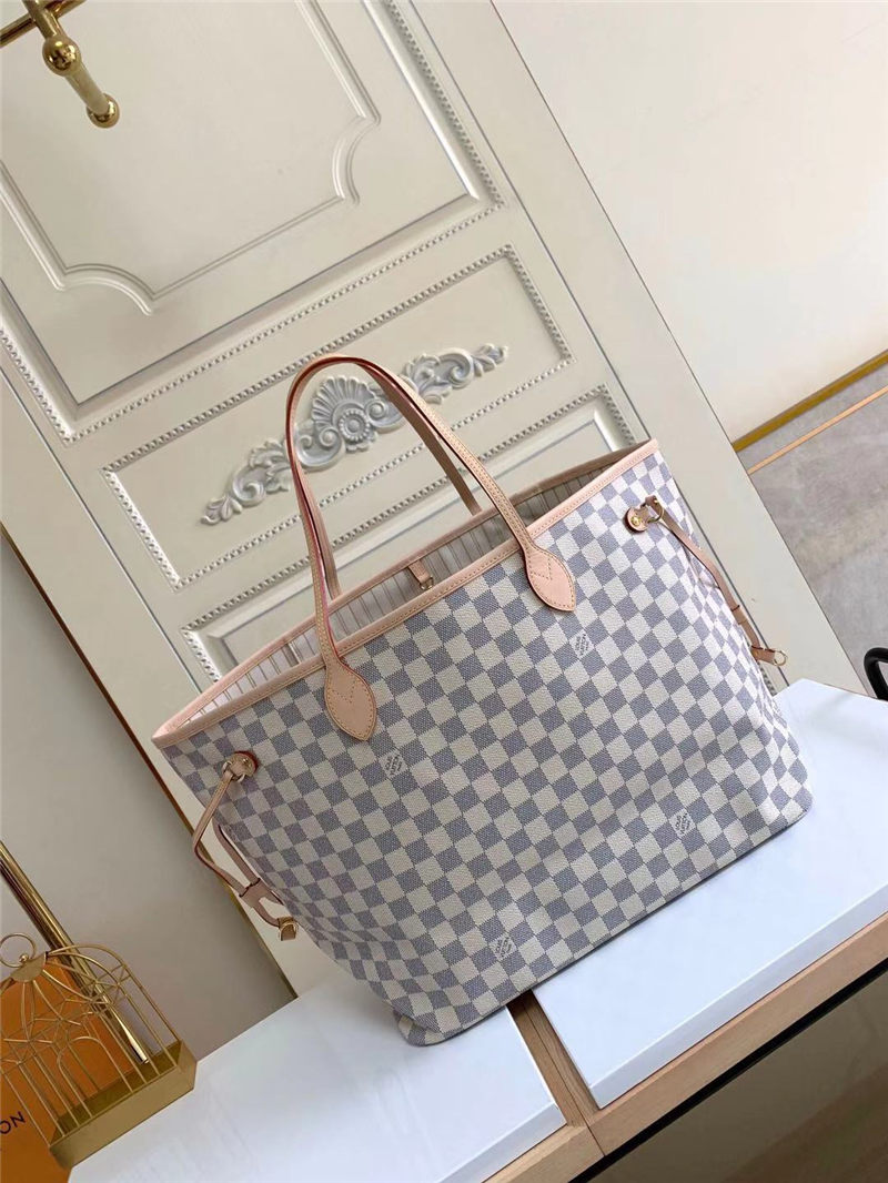 Louis Vuitton Neverfull GM Bag Damier Azur High