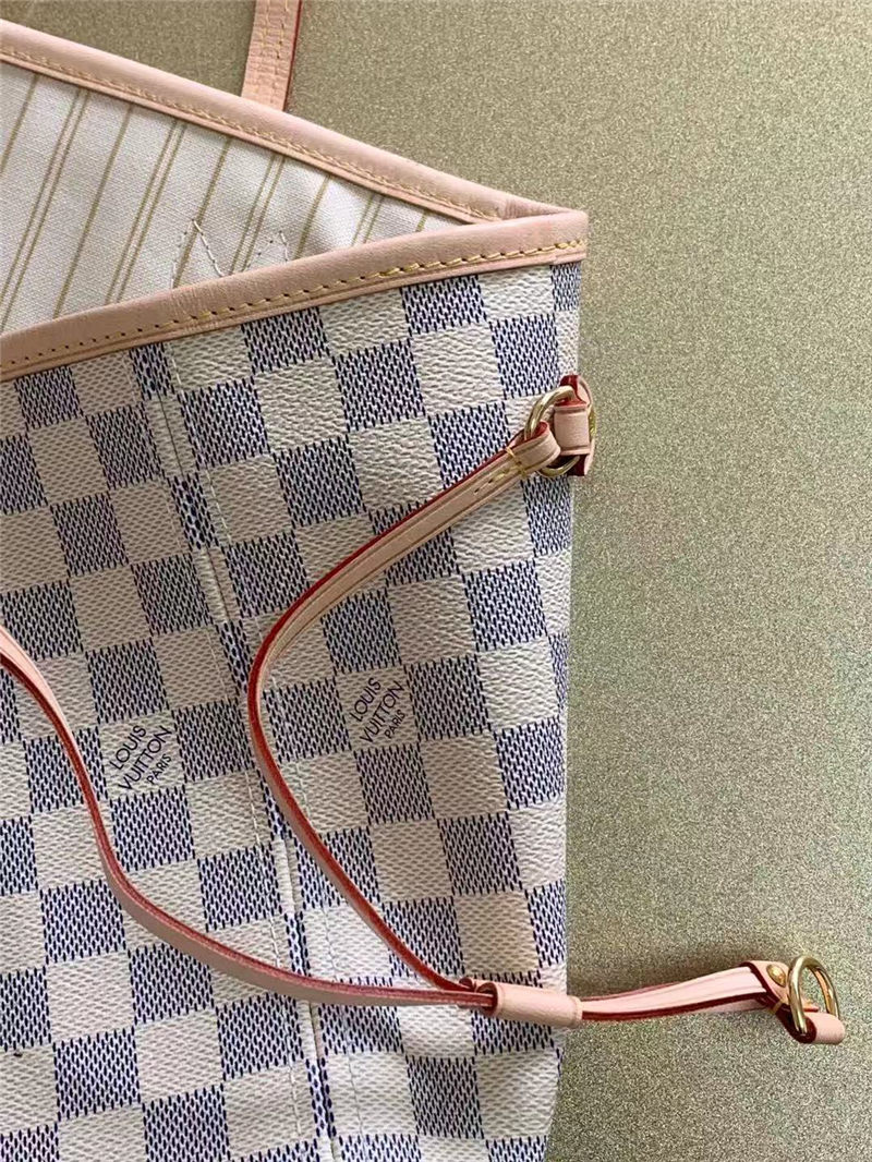 Louis Vuitton Neverfull GM Bag Damier Azur High