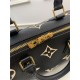 Louis Vuitton Speedy Bandouliere 25 Monogram Empreinte M58947 Black High