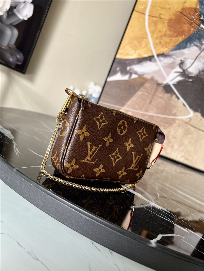 Louis VuittonMINI POCHETTE ACCESSOIRES Monogram Canvas M58009 High