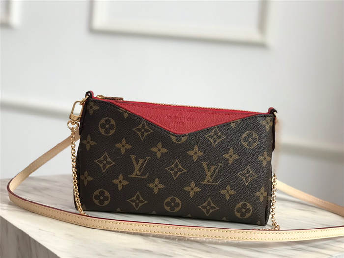 Louis Vuitton Pallas Clutch Monogram Canvas M41638 High