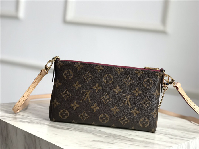 Louis Vuitton Pallas Clutch Monogram Canvas High