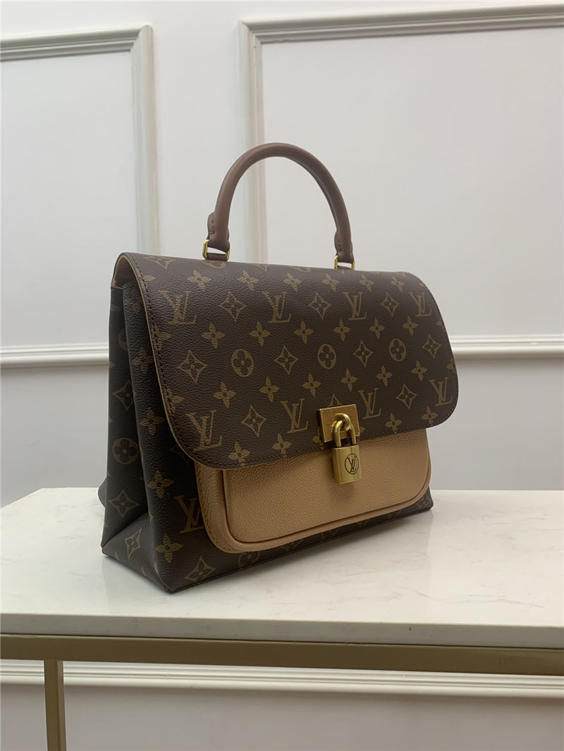 Louis Vuitton Marignan Bag Monogram Canvas M44257 Beige High