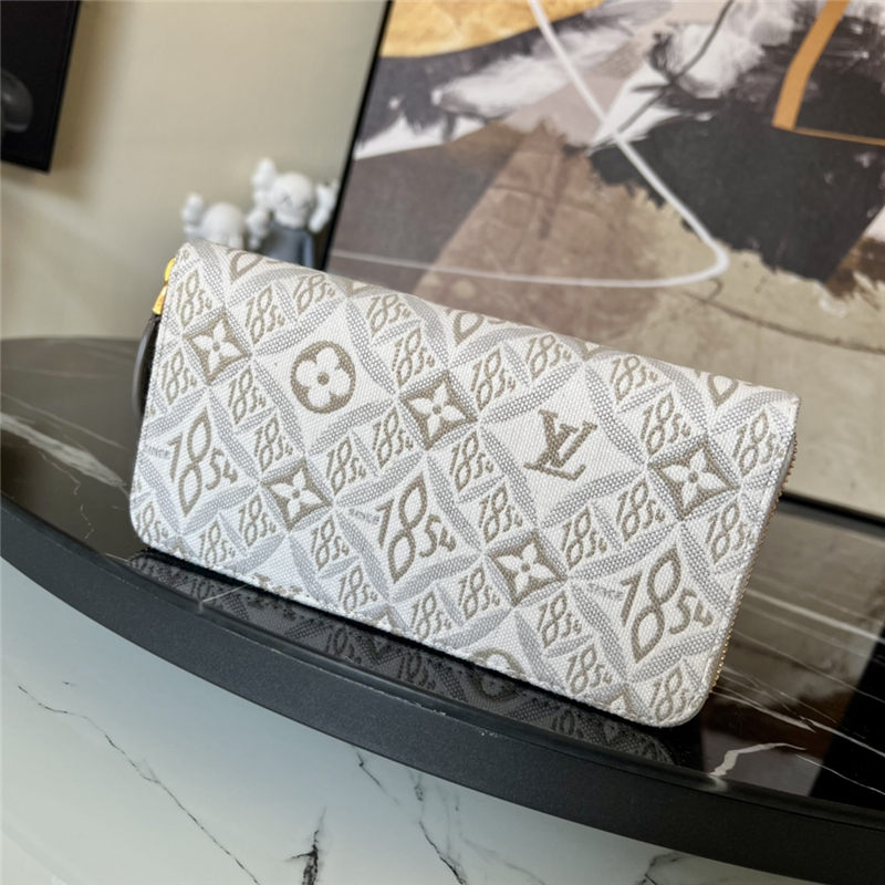 Louis Vuitton ZIPPY WALLET SINCE 1854 White M81172 High